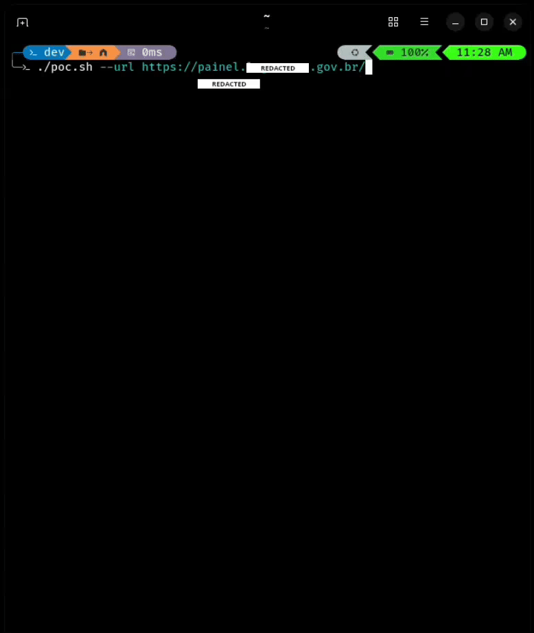 Automated PoC GIF