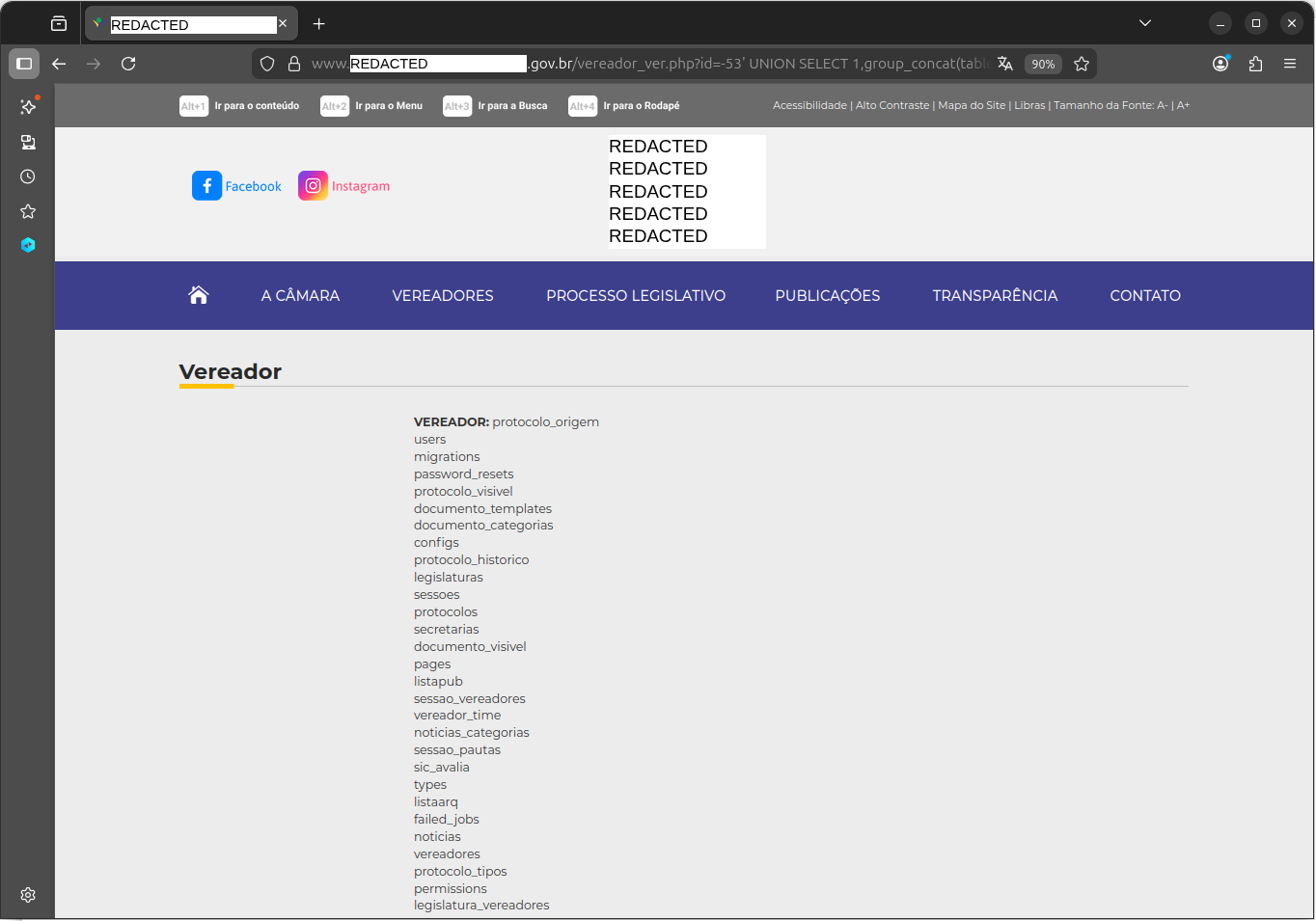 SQL Injection