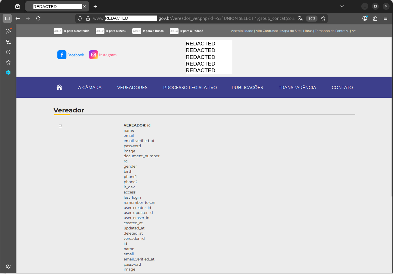 SQL Injection