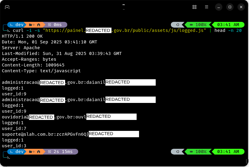 Sensitive Data Exposure